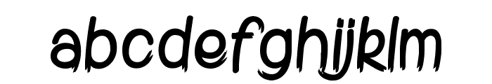 Digging The Grave Font LOWERCASE