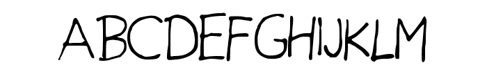 Diggity Font UPPERCASE