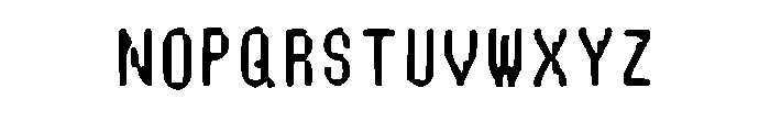 Digimon World Ds Regula Regular Font UPPERCASE
