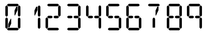 Digit Tech 14 Font OTHER CHARS