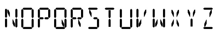 Digit Tech 14 Font UPPERCASE