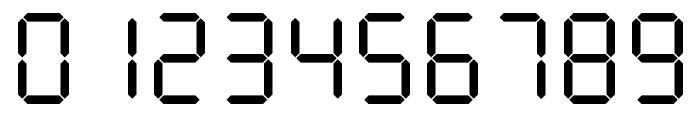 Digit Tech 7 Font OTHER CHARS
