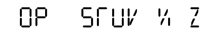 Digit Tech 9 Font UPPERCASE