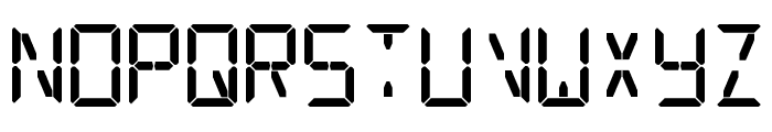 Digital Counter 7 Font LOWERCASE
