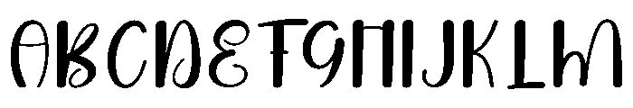 Digital Designer Font UPPERCASE