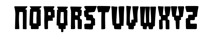 Digital Gang Font UPPERCASE