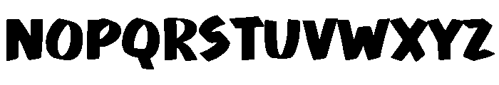 Digital Ghost Regular Font UPPERCASE