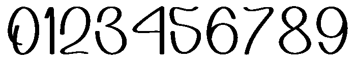 Digital Signature1 Font OTHER CHARS