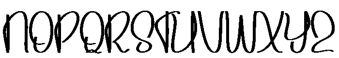 Digital Signature1 Font UPPERCASE
