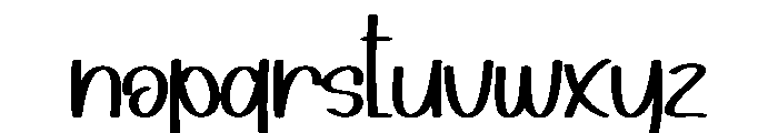 Digital Signature1 Font LOWERCASE