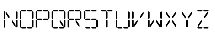 .Digital iPhone Light Font UPPERCASE