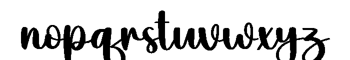 Digital1 Font LOWERCASE