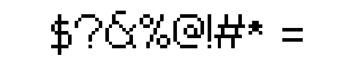 DigitalDisco-Thin Font OTHER CHARS