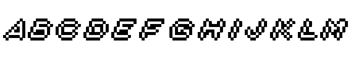 DigitalDrip Font UPPERCASE
