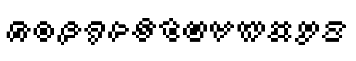 DigitalDrip Font LOWERCASE