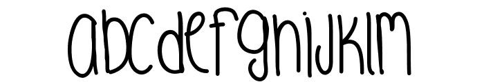 DigitalLove Font LOWERCASE