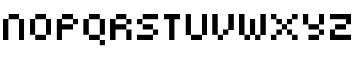 Digitype Font LOWERCASE