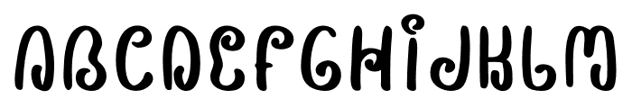 Diltoon Font UPPERCASE