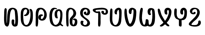 Diltoon Font UPPERCASE