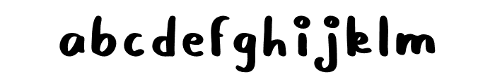 Diltoon Font LOWERCASE