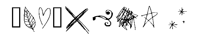 Dinamo Dingbats Regular Font OTHER CHARS
