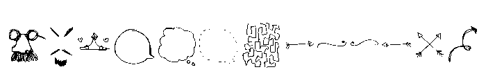 Dinamo Dingbats Regular Font LOWERCASE