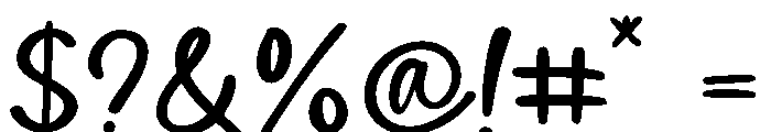 Dinasty Majesty Regular Font OTHER CHARS