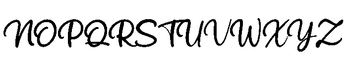 Dinasty Majesty Regular Font UPPERCASE