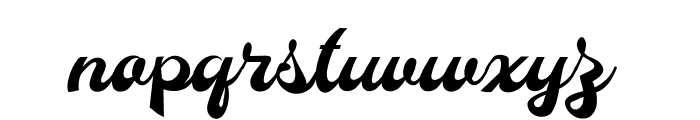 Dinasty Personal Use Regular Font LOWERCASE