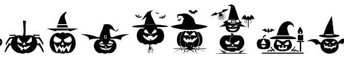 Ding of Halloween ST Font UPPERCASE