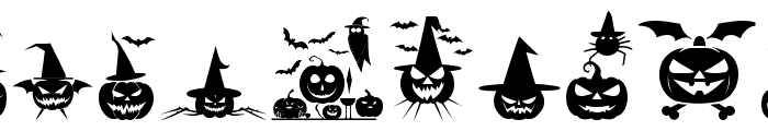 Ding of Halloween ST Font UPPERCASE