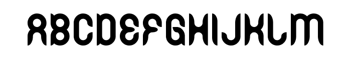 Dinghy Font UPPERCASE