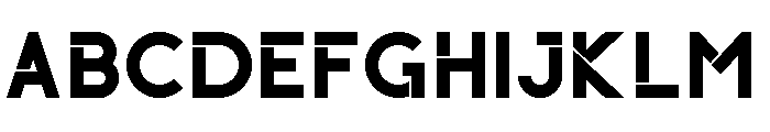 Dinnoz Font UPPERCASE