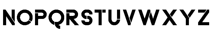 Dinnoz Font UPPERCASE