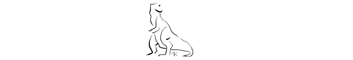 DinoSilhouettes Font OTHER CHARS
