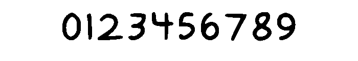 Dinosaur Comics Regular Font OTHER CHARS