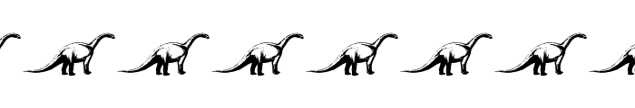 Dinosaurs Font OTHER CHARS