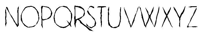 Dinosauruse Font UPPERCASE