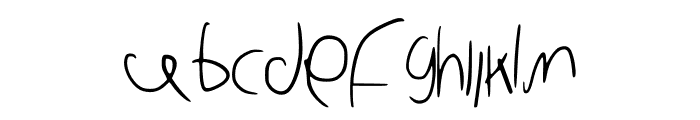 DiodeFont Font LOWERCASE