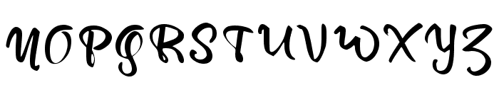 Dipun Signature Font UPPERCASE