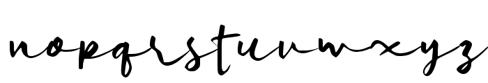 Dipun Signature Font LOWERCASE