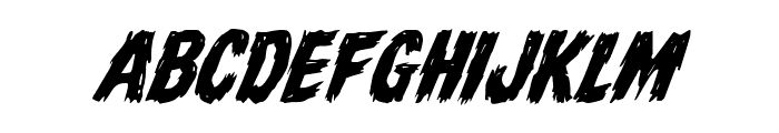 Dire Wolf Italic Font UPPERCASE