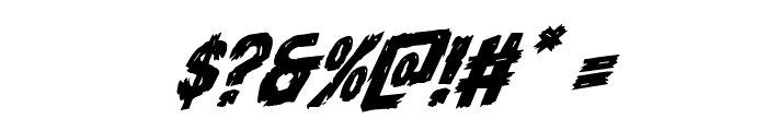 Dire Wolf Rotalic Font OTHER CHARS