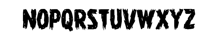 Dire Wolf Staggered Regular Font LOWERCASE