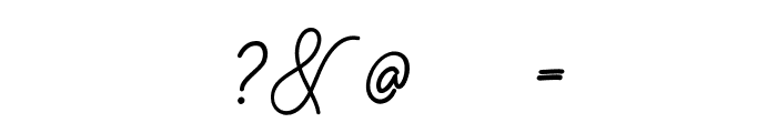 Dirgantara-Regular Font OTHER CHARS