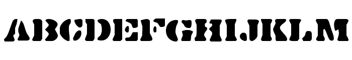 DirtyBakersDozen-Regular Font LOWERCASE