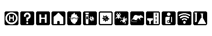 Disaster Font LOWERCASE