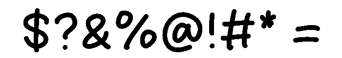 Discipline Notes Font OTHER CHARS