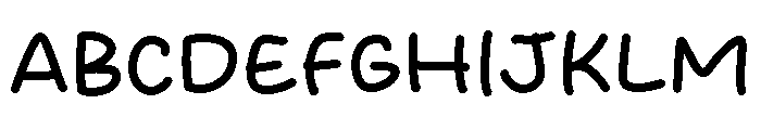 Discipline Notes Font UPPERCASE