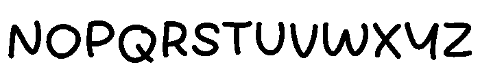 Discipline Notes Font UPPERCASE